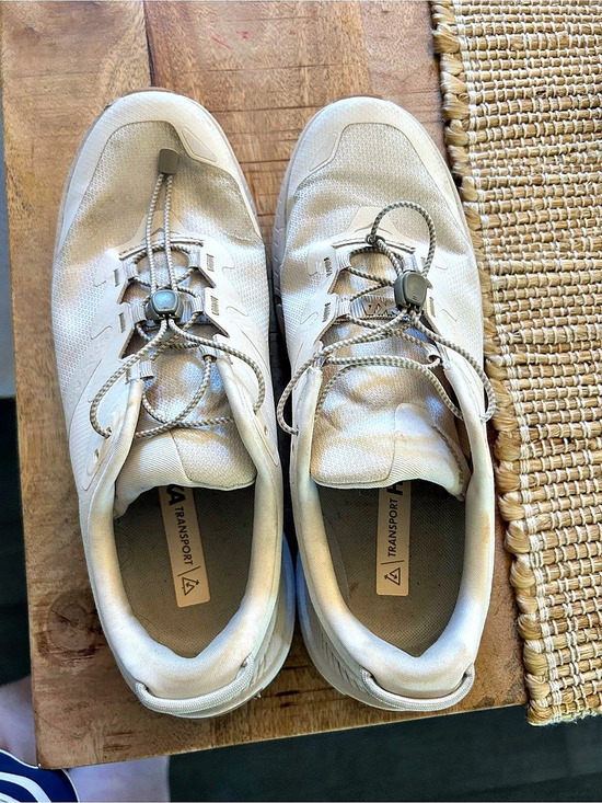 Hoka Shoes - HOKA Transport Women's Athletic Shoes White US 10.5 B